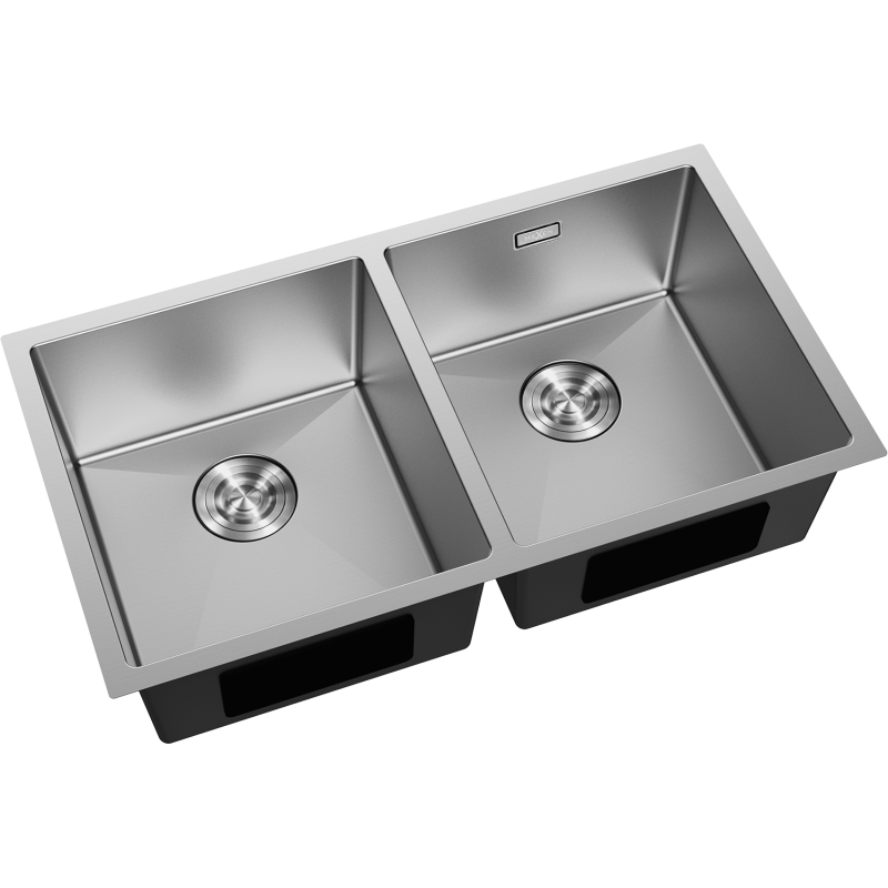 Mexen Binox zlewozmywak stalowy 2-komorowy 800 x 450 mm, inox - 6421802000-01