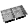 Mexen Binox 2-Komponenten Edelstahlspüle 800 x 450 mm, Inox HC - 6421802000-01HC
