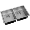 Mexen Binox 2-Komponenten Edelstahlspüle 800 x 450 mm, Inox HC - 6421802000-01HC