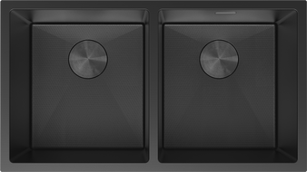 Mexen Binox Edelstol Kich 2-Kummer 800 x 450 mm, schwaarz HC - 6421802000-70HC