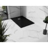Mexen Stone+ plato de ducha compuesto rectangular 120 x 80 cm, negro - 44708012