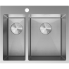 Mexen Flexo 1.5-bowl Stainless Steel Sink 610 x 510 mm, Inox HC - 6446611500-01HC