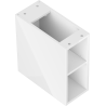 Mexen Box-A open kast met plank 20 cm, wit glans - 91AX2-0200-470-0-00