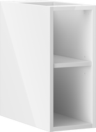 Mexen Box-A offene Schrank mit Regal 20 cm, weißer Glanz - 91AX2-0200-470-0-00