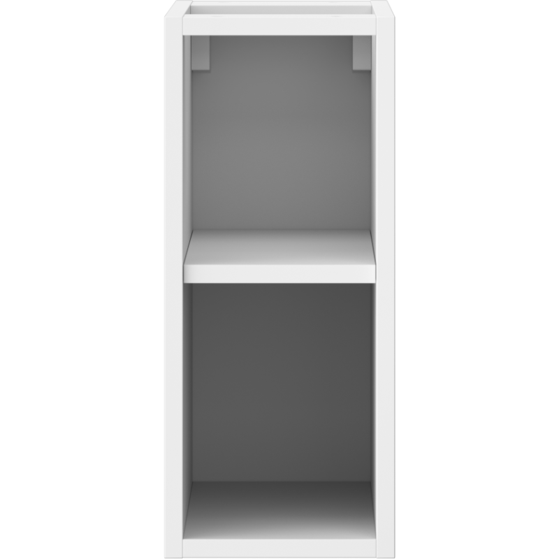 Mexen Box-A armario abierto con estante 20 cm, blanco mate - 91AX2-0200-470-0-01