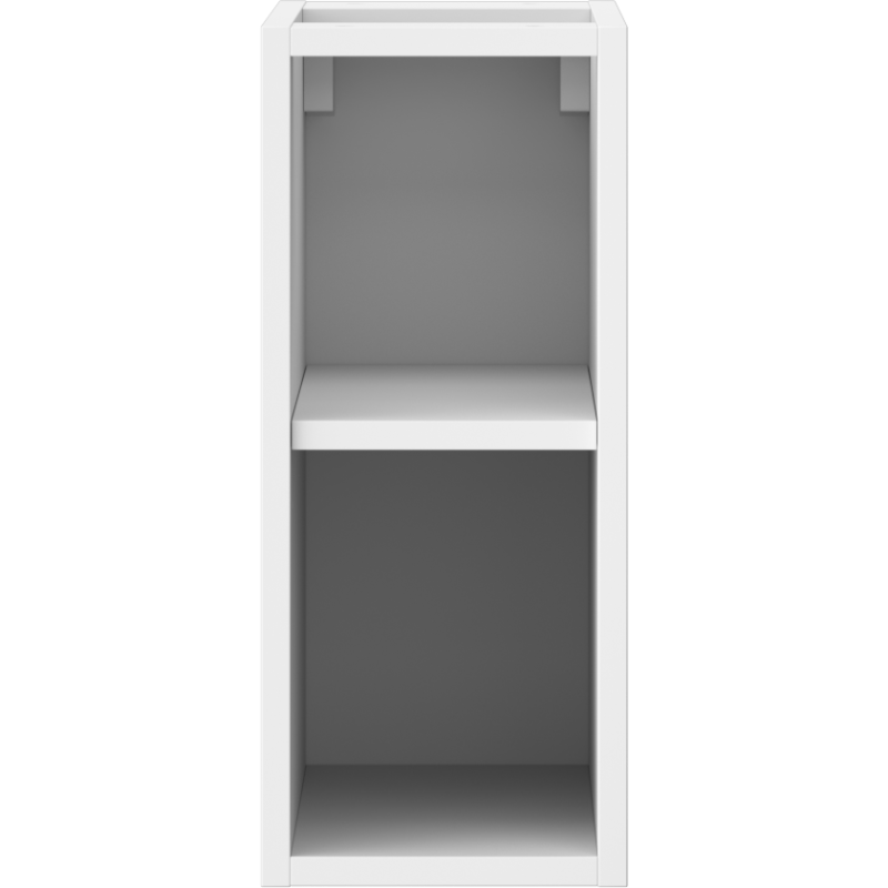 Mexen Box-A open cabinet with shelf 20 cm, white matte - 91AX2-0200-470-0-01