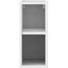 Mexen Box-A open kastje met plank 20 cm, mat wit - 91AX2-0200-470-0-01