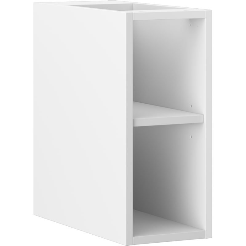 Mexen Box-A szafka otwarta z półką 20 cm, biała mat - 91AX2-0200-470-0-01