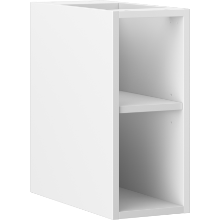 Mexen Box-A szafka otwarta z półką 20 cm, biała mat - 91AX2-0200-470-0-01