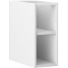 Mexen Box-A avoin kaappi hyllyllä 20 cm, valkoinen matta - 91AX2-0200-470-0-01