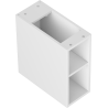Mexen Box-A Offener Schrank mit Regal 20 cm, weiß matt - 91AX2-0200-470-0-01