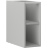 Mexen Box-A open kastje met plank 20 cm, grijs mat - 91AX2-0200-470-0-62