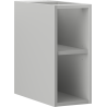 Mexen Box-A szafka otwarta z półką 20 cm, szara mat - 91AX2-0200-470-0-62