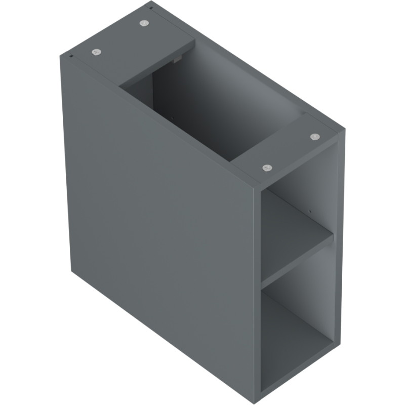 Mexen Box-A avatud kapp riiuliga 20 cm, matt grafiit - 91AX2-0200-470-0-66