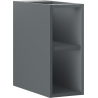 Mexen Box-A open kast met plank 20 cm, grafiet mat - 91AX2-0200-470-0-66