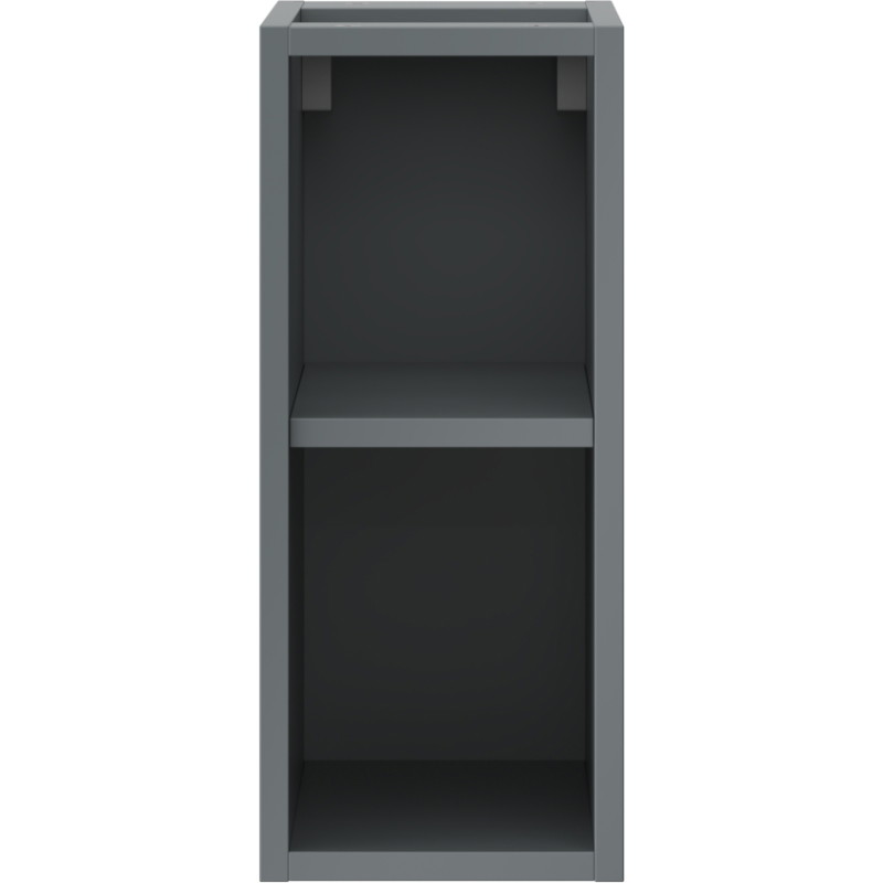 Mexen Box-A avatud kapp riiuliga 20 cm, matt grafiit - 91AX2-0200-470-0-66
