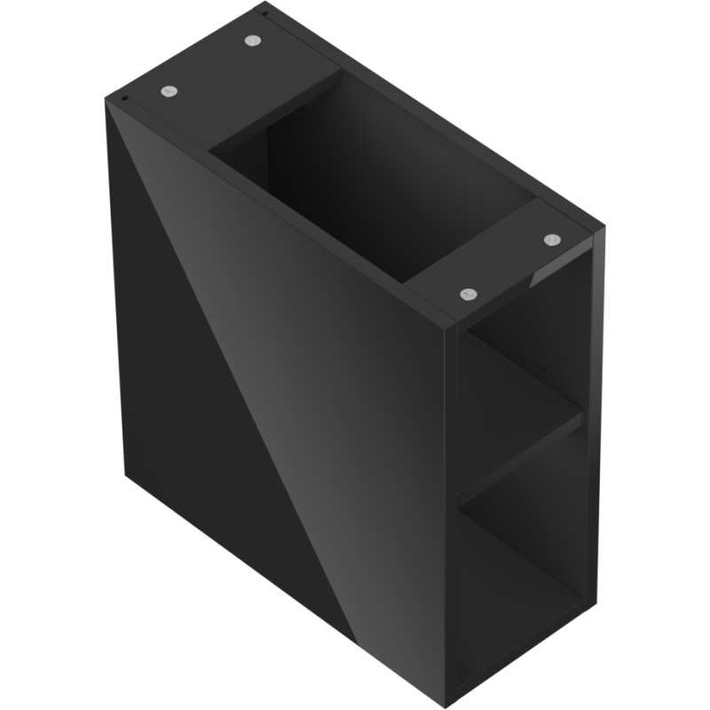 Mexen Box-A avatud kapp riiuliga 20 cm, must läige - 91AX2-0200-470-0-70