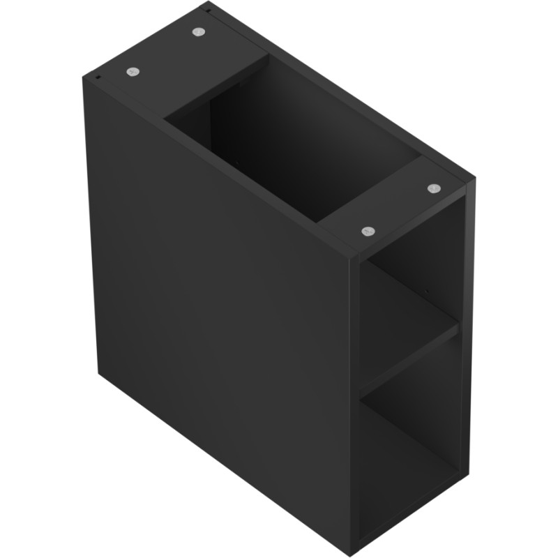 Mexen Box-A avatud kapp riiuliga 20 cm, must matt - 91AX2-0200-470-0-71