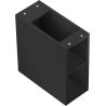 Mexen Box-A open kastje met plank 20 cm, zwart mat - 91AX2-0200-470-0-71