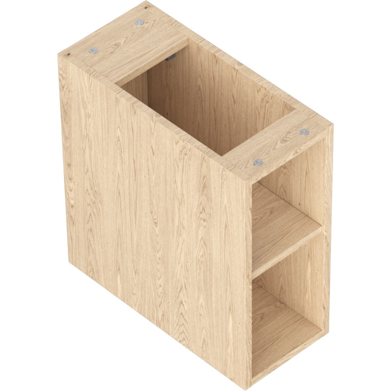 Mexen Box-A avatud kapp riiuliga 20 cm, tamm - 91AX2-0200-470-0-81