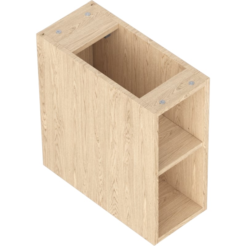 Mexen Box-A szafka otwarta z półką 20 cm, dąb - 91AX2-0200-470-0-81