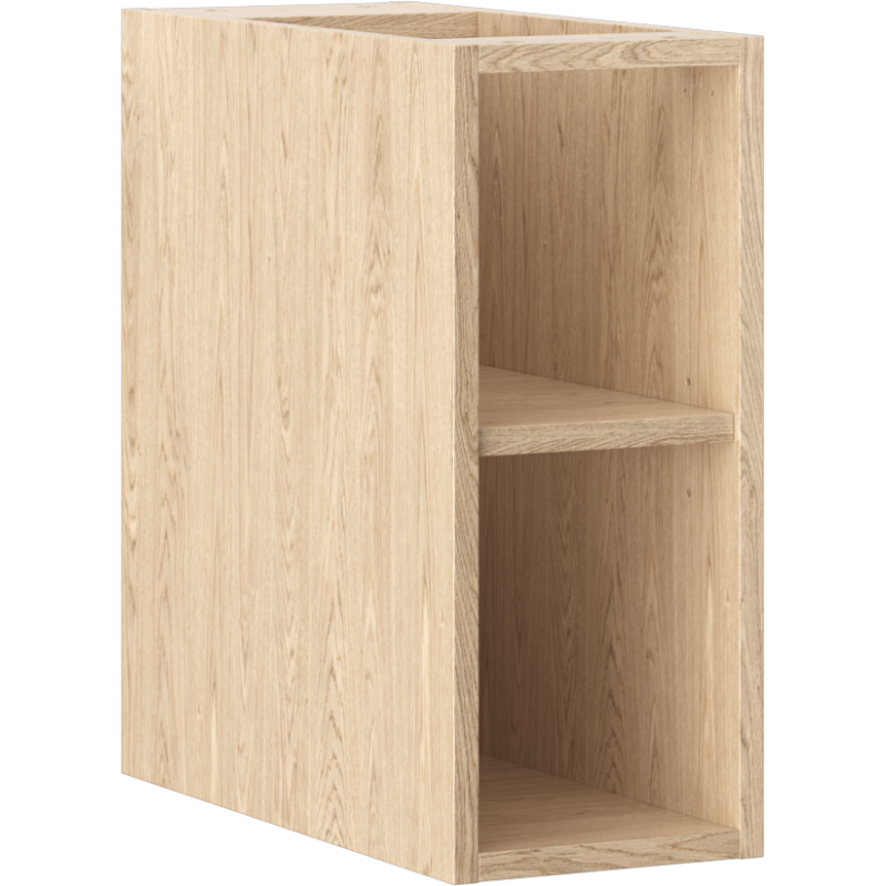 Mexen Box-A open kastje met plank 20 cm, eik - 91AX2-0200-470-0-81