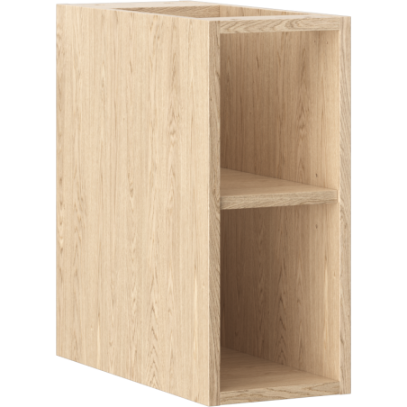 Mexen Box-A open kastje met plank 20 cm, eik - 91AX2-0200-470-0-81