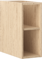 Mexen Box-A open kastje met plank 20 cm, eik - 91AX2-0200-470-0-81