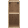 Mexen Box-A szafka otwarta z półką 20 cm, dąb - 91AX2-0200-470-0-81