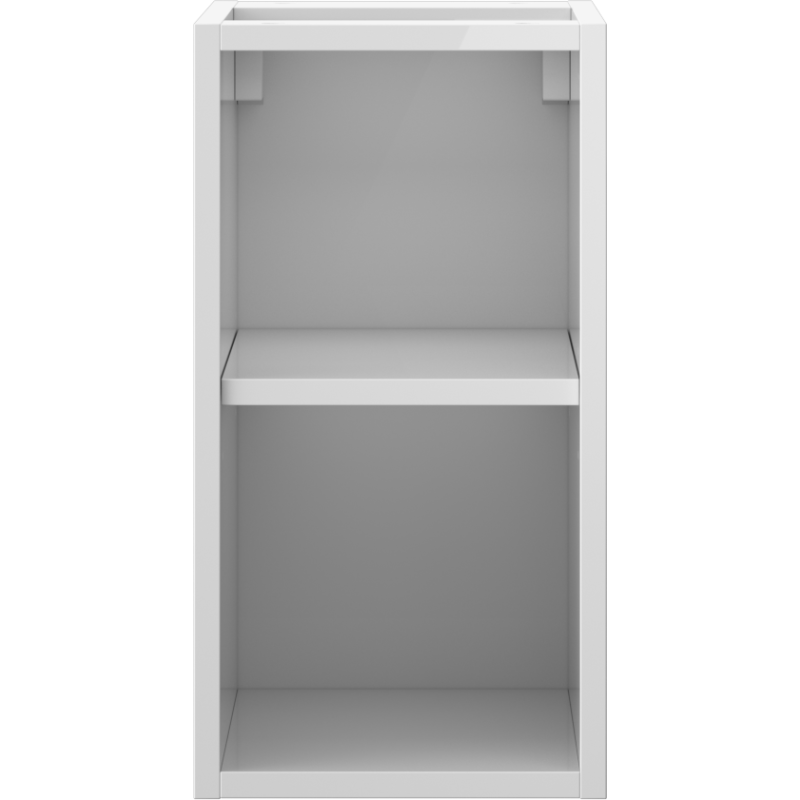 Mexen Box-A open cabinet with shelf 25 cm, white gloss - 91AX2-0250-470-0-00