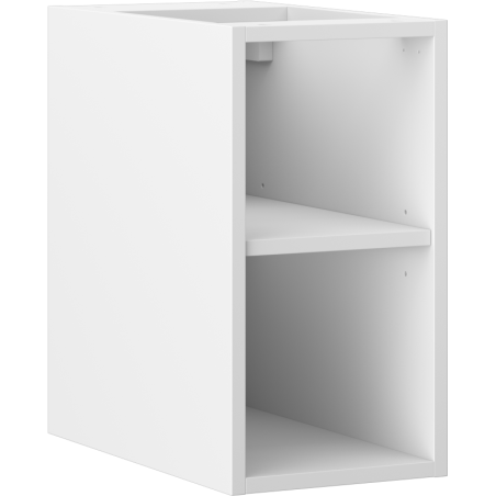 Mexen Box-A open cabinet with shelf 25 cm, white matte - 91AX2-0250-470-0-01
