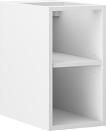 Mexen Box-A armoire ouverte avec étagère 25 cm, blanc mat - 91AX2-0250-470-0-01