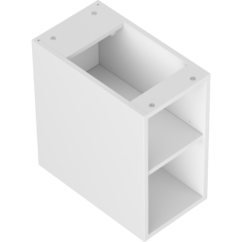 Mexen Box-A lahtine kapp riiuliga 25 cm, valge matt - 91AX2-0250-470-0-01