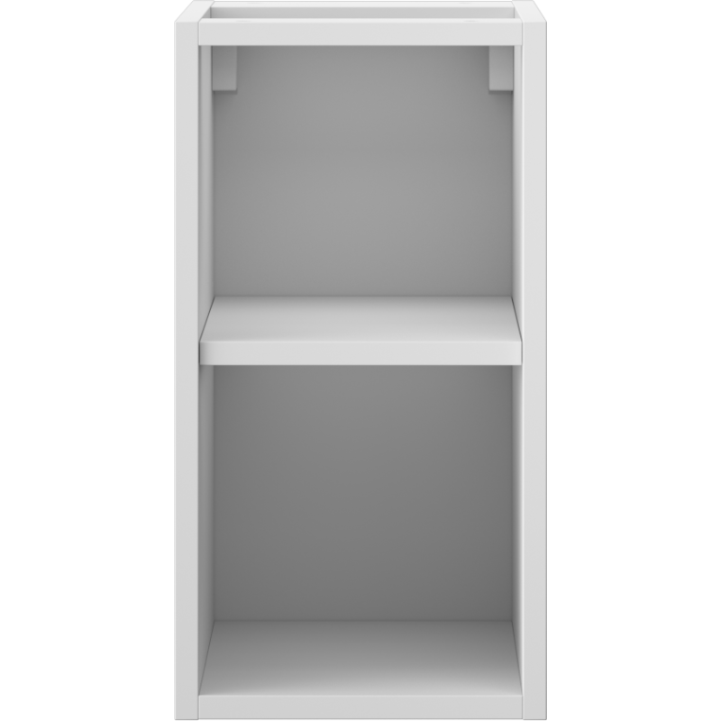 Mexen Box-A open cabinet with shelf 25 cm, white matte - 91AX2-0250-470-0-01
