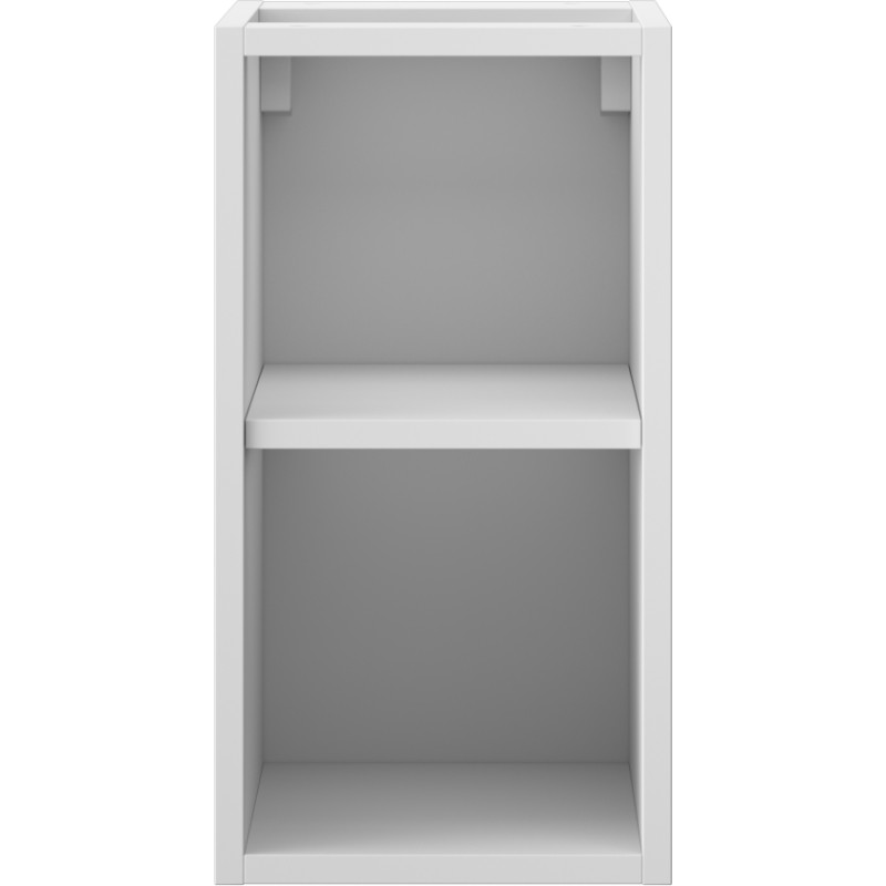 Mexen Box-A otvoreni ormarić s policom 25 cm, bijela mat - 91AX2-0250-470-0-01