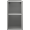 Mexen Box-A - Offener Schrank mit Regal 25 cm, grau matt - 91AX2-0250-470-0-62