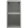 Mexen Box-A szafka otwarta z półką 25 cm, szara mat - 91AX2-0250-470-0-62