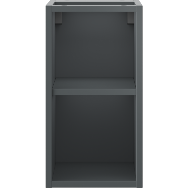 Mexen Box-A Open Shelf Cabinet 25 cm, Matte Graphite - 91AX2-0250-470-0-66