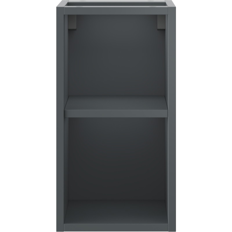 Mexen Box-A otvoreni ormarić s policom 25 cm, grafit mat - 91AX2-0250-470-0-66