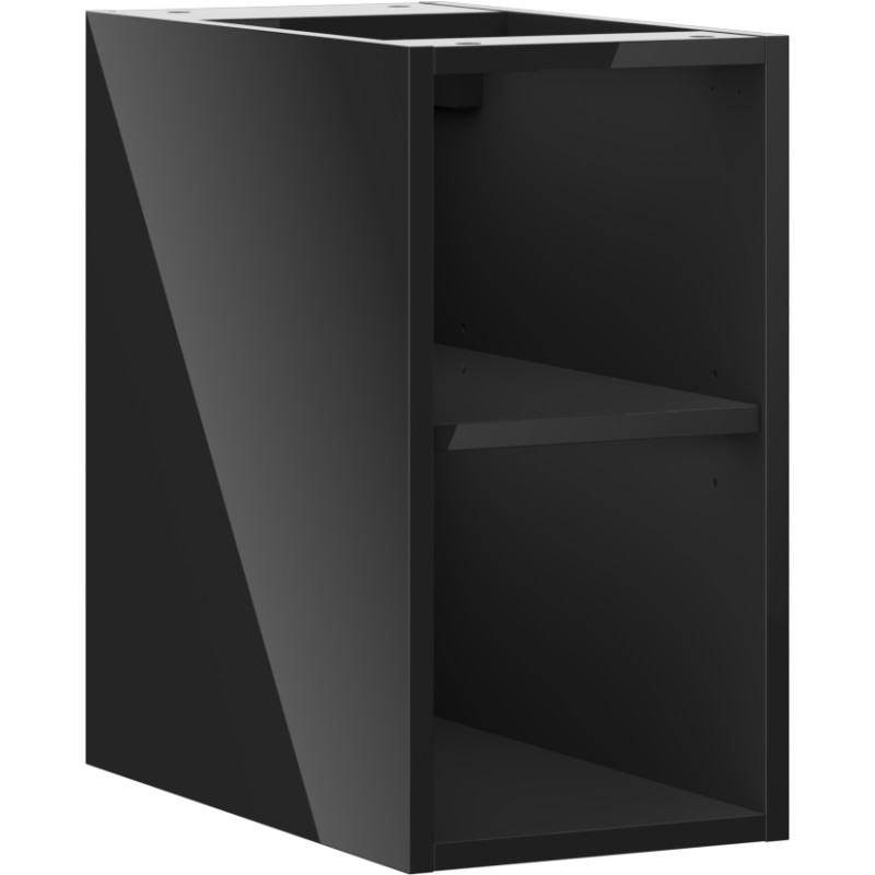 Mexen Box-A avatud kapp riiuliga 25 cm, must läige - 91AX2-0250-470-0-70