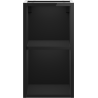 Mexen Box-A open cabinet with shelf 25 cm, black gloss - 91AX2-0250-470-0-70