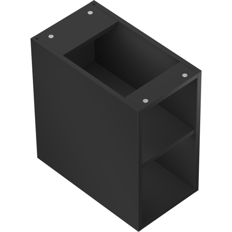 Mexen Box-A avatud kapp riiuliga 25 cm, must matt - 91AX2-0250-470-0-71