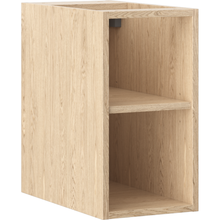 Mexen Box-A szafka otwarta z półką 25 cm, dąb - 91AX2-0250-470-0-81