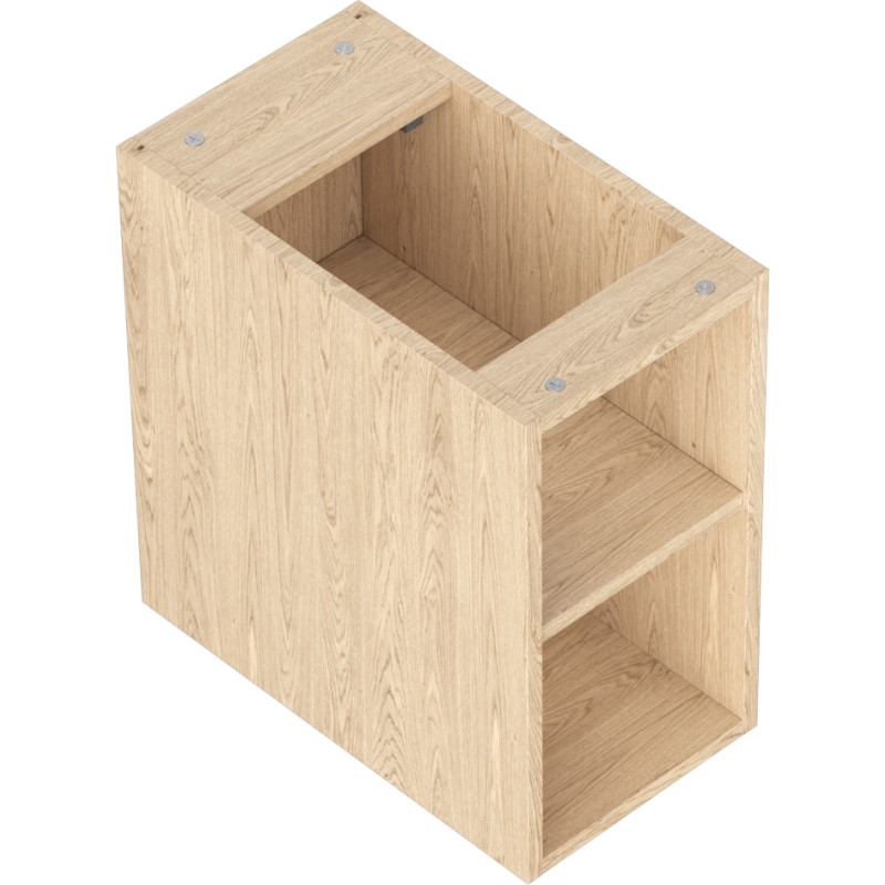 Mexen Box-A avatud kapp riiuliga 25 cm, tamm - 91AX2-0250-470-0-81