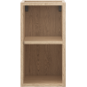 Mexen Box-A offener Schrank mit Regal 25 cm, Eiche - 91AX2-0250-470-0-81