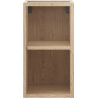 Mexen Box-A szafka otwarta z półką 25 cm, dąb - 91AX2-0250-470-0-81