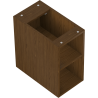 Mexen Box-A open kast met plank 25 cm, walnoot - 91AX2-0250-470-0-86