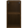 Mexen Box-A open kast met plank 25 cm, walnoot - 91AX2-0250-470-0-86
