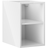 Mexen Box-A avatud kapp riiuliga 30 cm, valge läige - 91AX2-0300-470-0-00