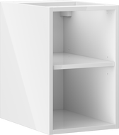 Mexen Box-A otvorena ormarić s policom 30 cm, bijeli sjaj - 91AX2-0300-470-0-00